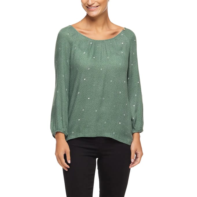 Damesblouse met lange mouwen Ragwear Geny Print