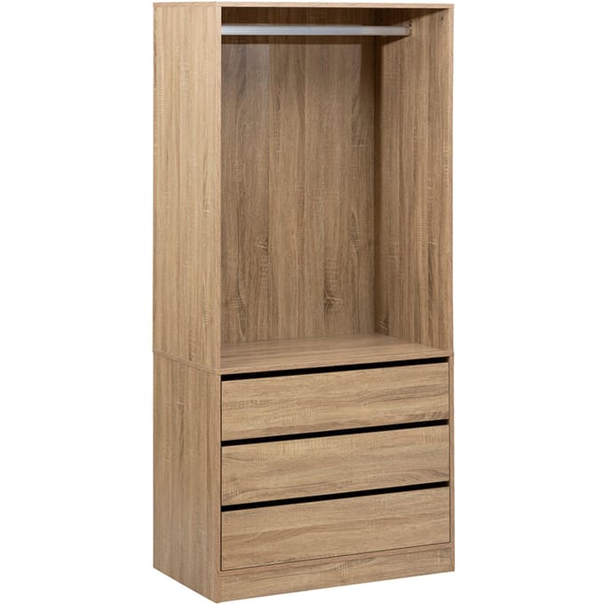 Eazy Living Kledingkast Julot Hout