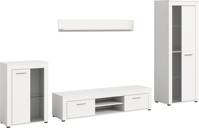 Jam wandkast J25 systeem wit.