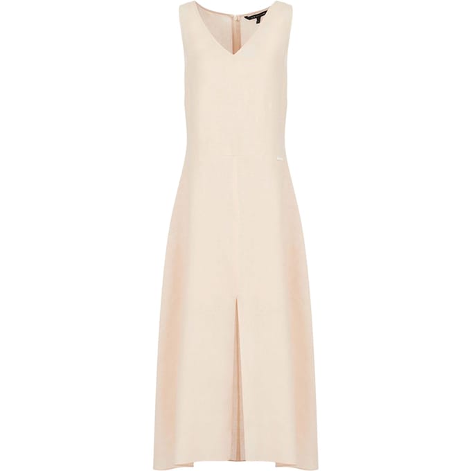 Armani Exchange Dames V-hals Jumpsuit (Nude)