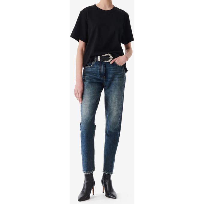 IRO Paris Shama Trouser Dark Blue Größe: 25 | Straight Jeans Outlet | Damen | Blau