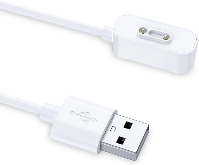 Magnetische USB-oplaadkabel voor Xplora X5 Play, X5 en X4 - 100 cm - Wit