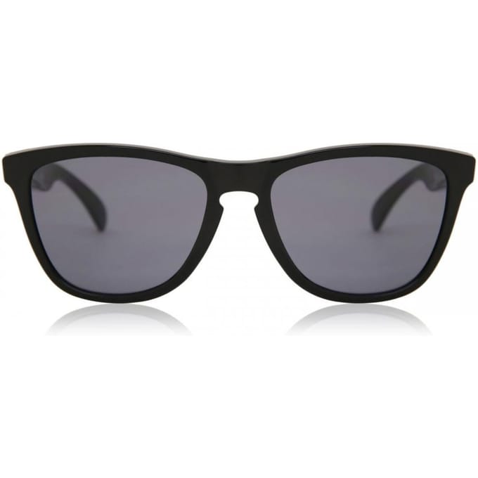Oakley Oo9013 Frogskins 24 306 Unisex Zonnebril Polished Black/55