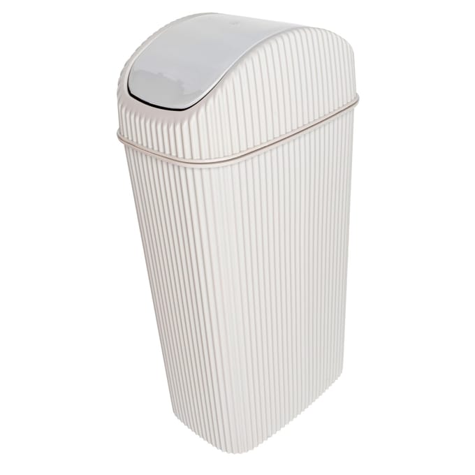 Tafelafvalbak alythia met zwaaideksel 4 liter beige