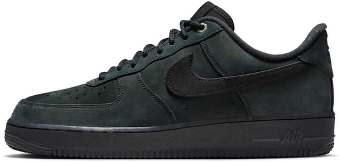 Nike Air Force 1 Low '07 WB Triple Black Nubuck - Maat 42