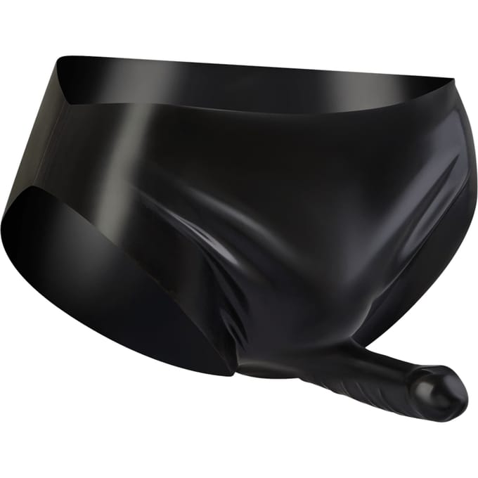 Rimba - Latex Herenslip Met Penis Sleeve L