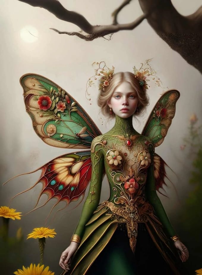Forest Muse - Mint by Michelle decoupage papier A3