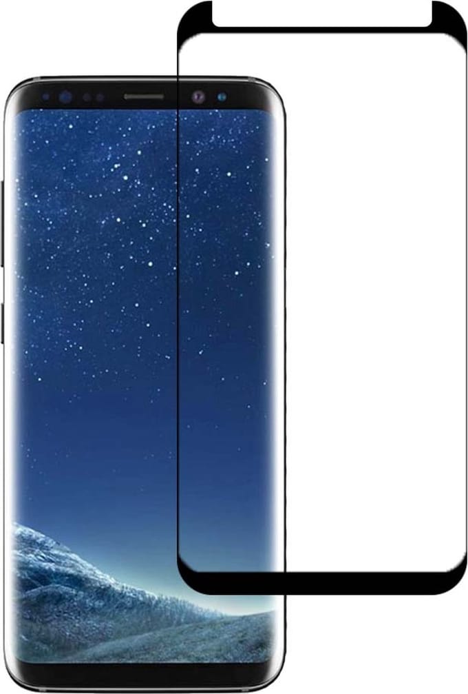 Smartphonica Screenprotector voor Samsung Galaxy S8 Plus van glas geschikt voor Samsung Galaxy S8 Plus
