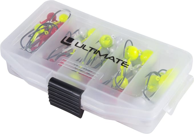 Ultimate Multicolor Lead Jighead Box (3.5-14g) (45pcs) - Loodkop