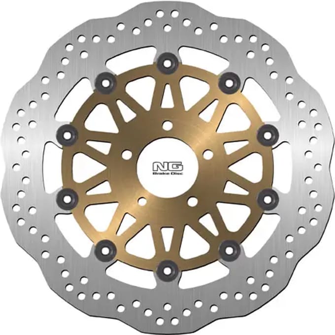 Vaste remschijf voor motorfiets NG Brake Disc DIS166X