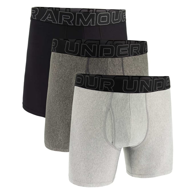 UA Performance Tech - SOLID 6 IN 3PK 035 Size : MD