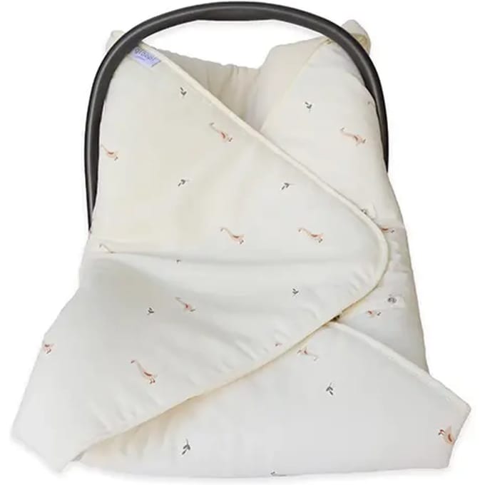 Autostoelhoes voor baby Gloop! Farm 100x100 cm