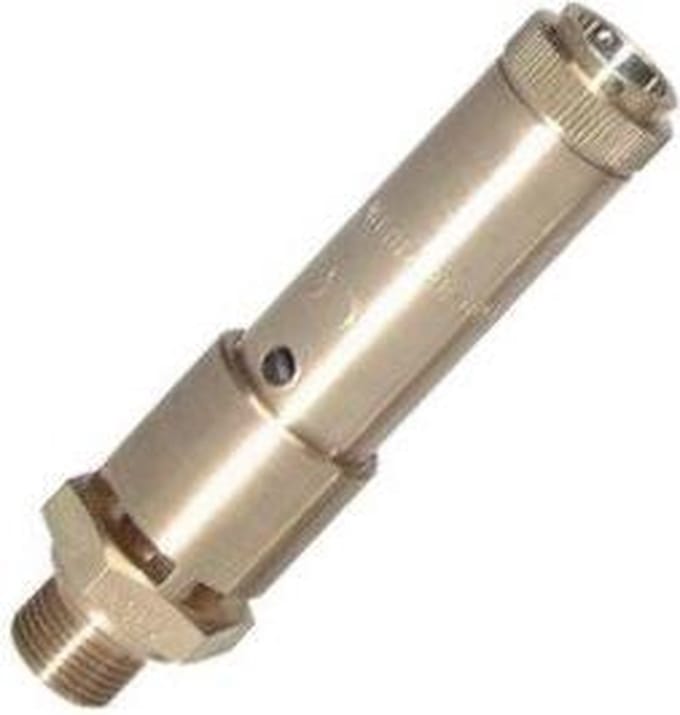 G 3/4'' Messing Vooringesteld Overdrukventiel 33 Bar DN 10 - SFL-B-10-33-034