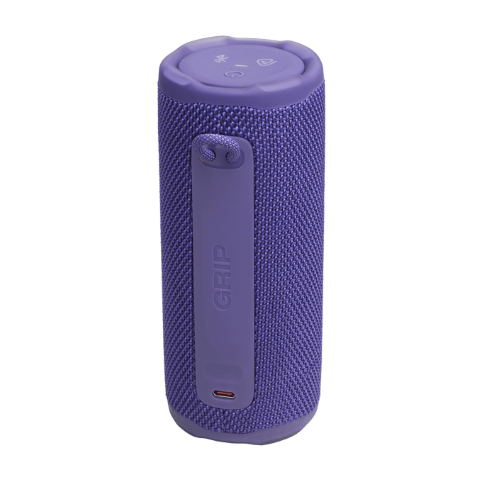 JBL Grip - Draagbare Bluetooth Speaker - Draadloze Muziek Box - 14 uur - Waterdicht - IP68 - Paars