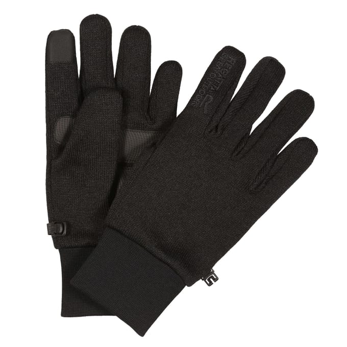 Regatta Heren Veris Winterhandschoenen (Zwart)