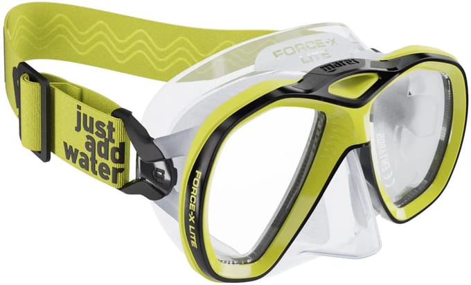 Mares - Force-X Lite - Duikbril - Geel/Zwart