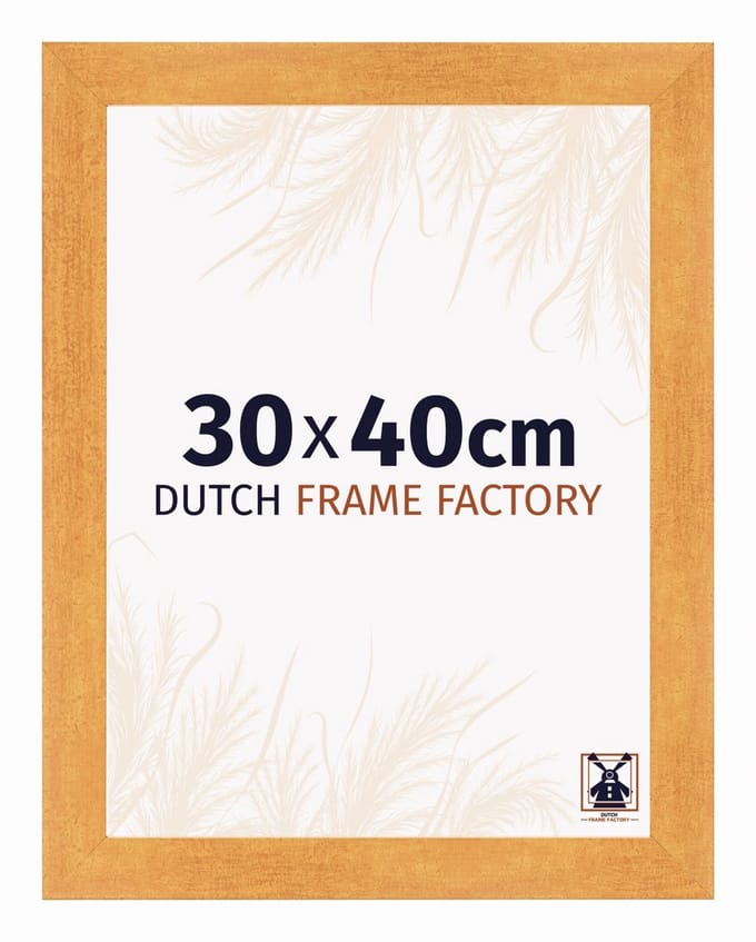 Fotolijst 30x40 cm - MDF - Oranje - Praag