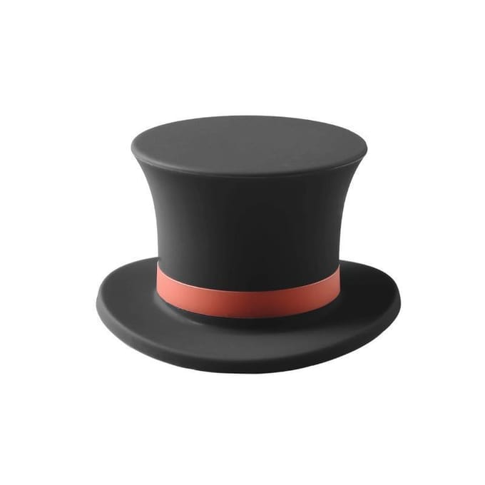 Bouchon de bouteille de vin en Silicone réutilisable, bouchon en forme de chapeau, couvercle d'arrêt de bouteille scellé sous vide, outils de Bar pour la maison noir