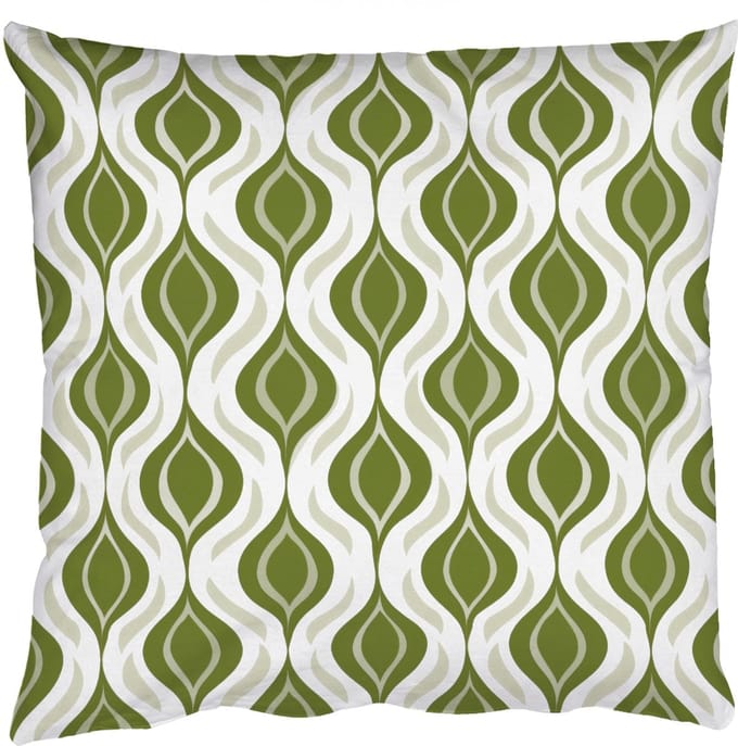 Sierkussens - Kussentjes Woonkamer - 60x60 cm - Patroon - Retro - Groen