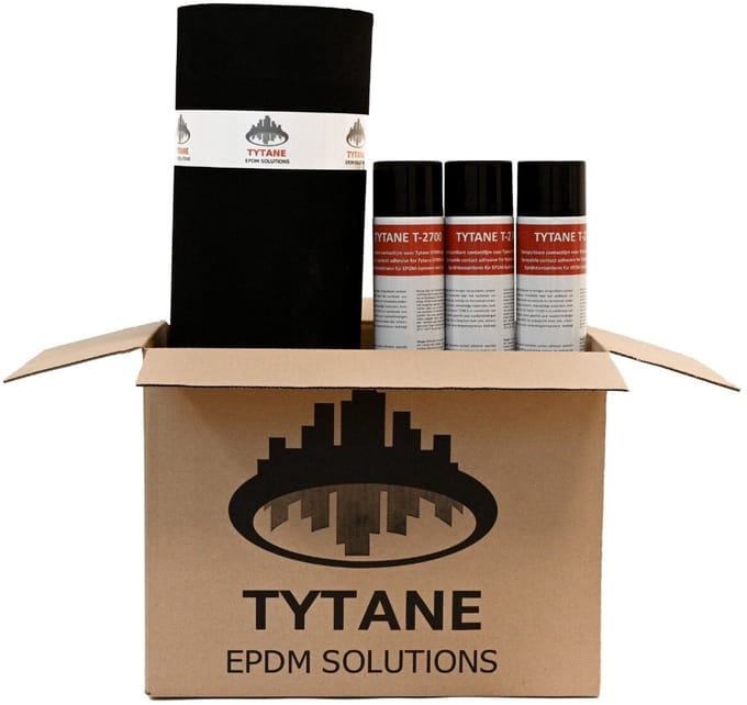 EPDM dakpakket Basic - 1,00mm dik - m breed - m lang