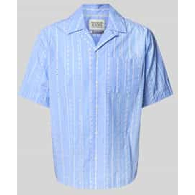 Regular fit vrijetijdsoverhemd met broderie anglaise