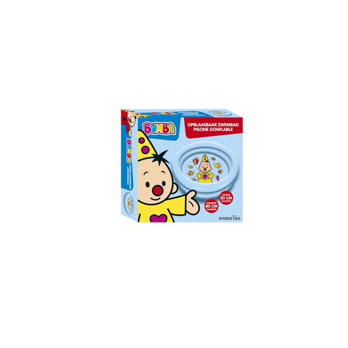 Bumba - Zwembad - Opblaasbaar kinderzwembad - Met visjes - 80 cm x 20 cm