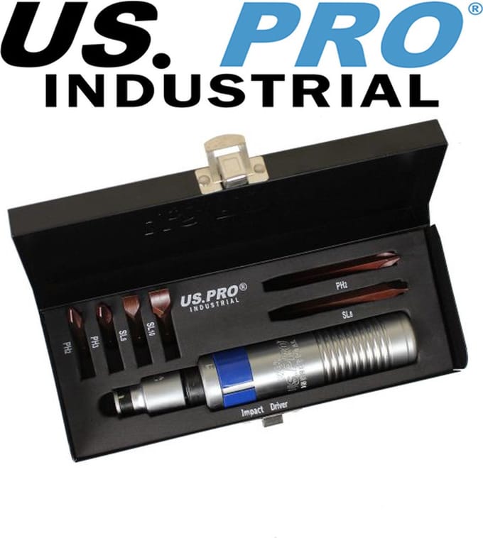 Professionele Slagschroevendraaier set 1/2" 7-delig