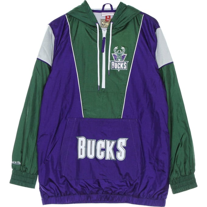 Pull-On-windjack voor heren Nba Highlight Reel-windjack Hardwood Classics Milbuc