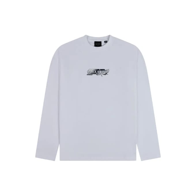 Longsleeve T-shirt Daily Paper Metallic Sticker