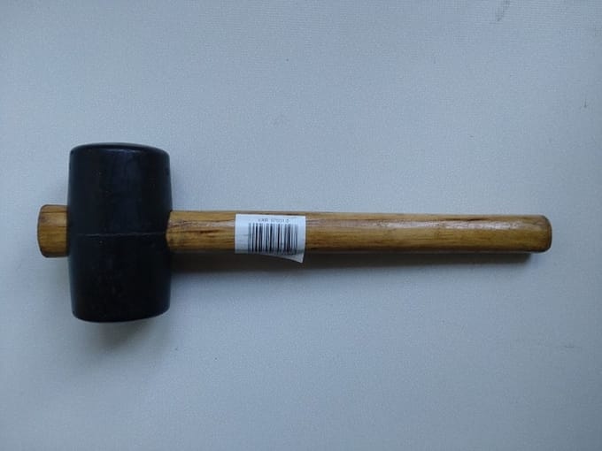 Rubber hamer 500gr