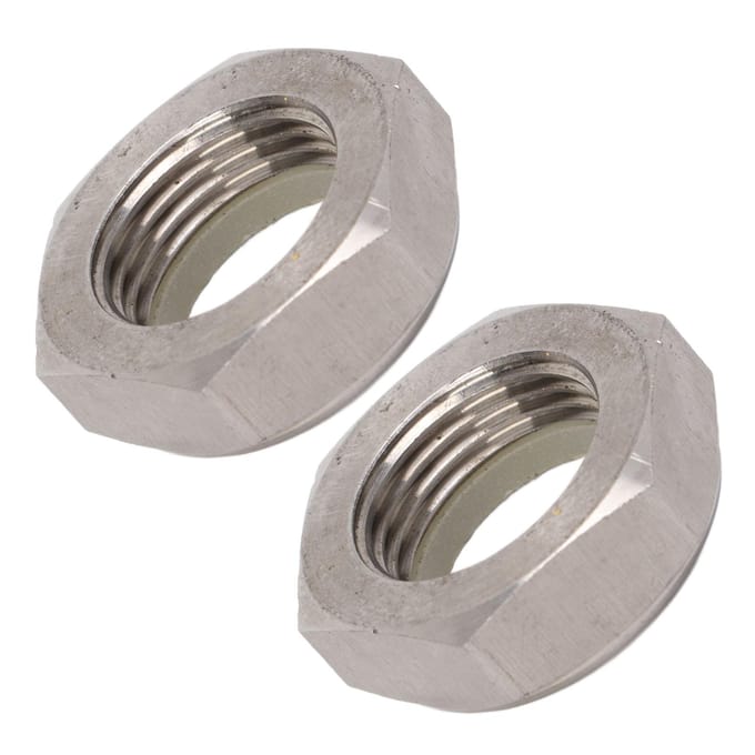 2 pièces Écrou autobloquant en acier inoxydable 90185 ?22043 Remplacement pour Moteur Hors-Bord