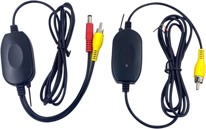 Draadloze Camera Kit - Zender Ontvanger Set - Veilig Parkeren - Brede Kijkhoek - Compact Formaat - Zwart