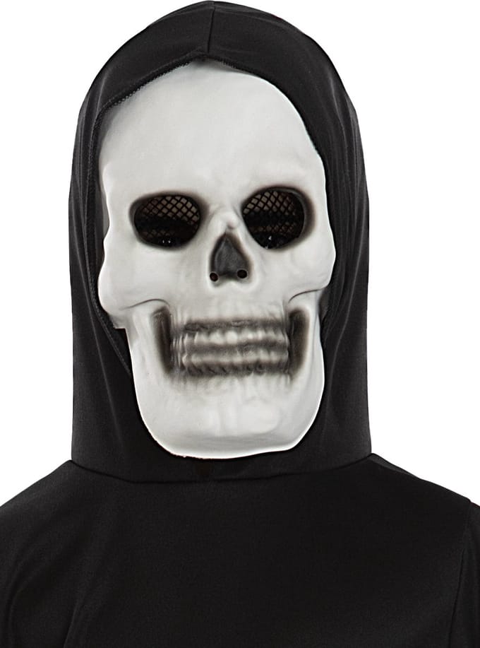 FUNIDELIA Skelet Masker voor kinderen - Wit