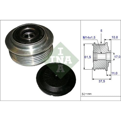 Schaeffler Ina Generator vrijloop INA 535 0107 10