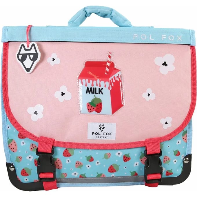 Schooltas Pol Fox CARTABLE STRAWBERRY 38 CM