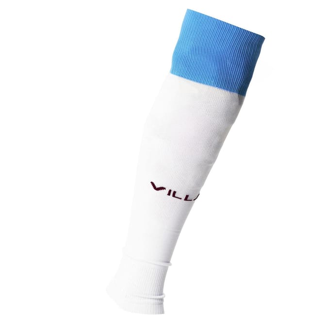Castore Aston Villa FC-uitkousen voor heren (Wit)