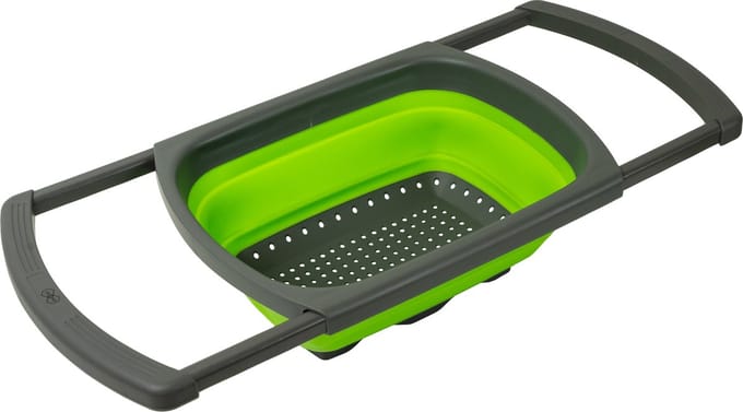 JU&MP Vergiet - Keukengerei - Zeef - Keuken Accessoires - Inklapbaar - Groen