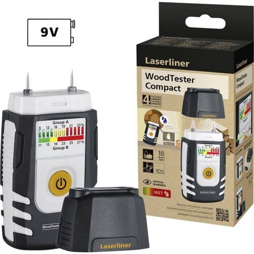 Laserliner WoodTester Compact Houtvochtmeter