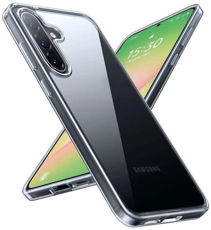 Torras Diamond Samsung Galaxy A56 Hoesje Back Cover Transparant