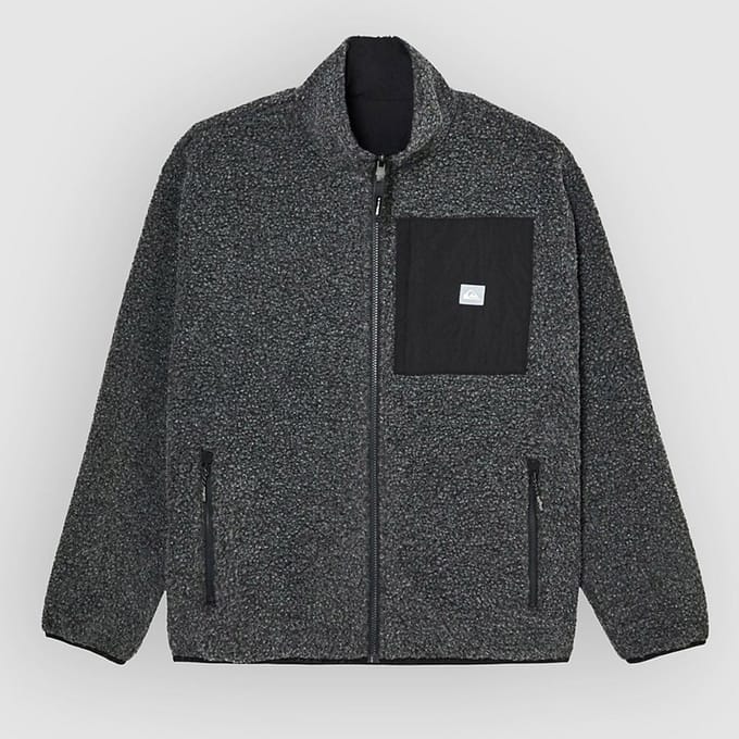 Quiksilver Urban Storm Reversible Fleece Jas zwart