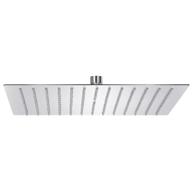 vidaXL - Regendouchekop - vierkant - 30x30 - cm - roestvrij - staal - 304