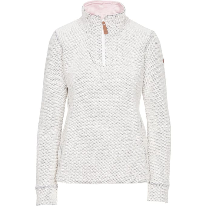 Trespass Dames/Dames Ronette Fleece (Gebroken wit)