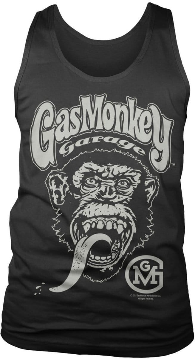 Gas Monkey Garage Tanktop met logo van een groot merk Tanktop GMG-7-GMG028-H96-9