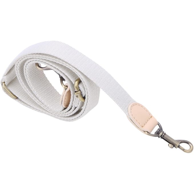 Accessoires Patchwork DIY faits à la main Sac bandoulière réglable Sangle en cuir pour CBD065 066 beige