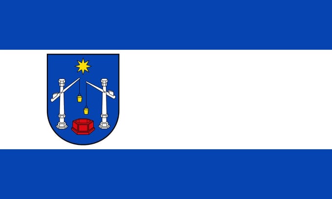 Vlag Bad Salzuflen 100x150cm