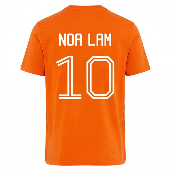 Oranje WK-EK T-shirt - Noa Lam L