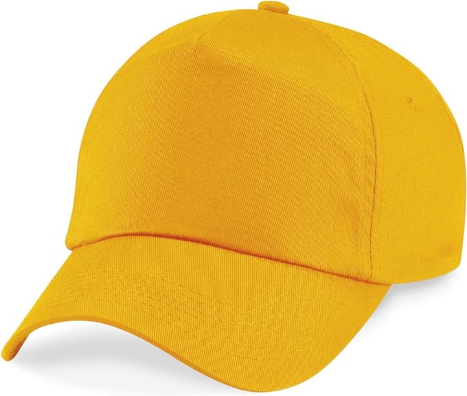 Beechfield Original 5 Panel Cap Gold