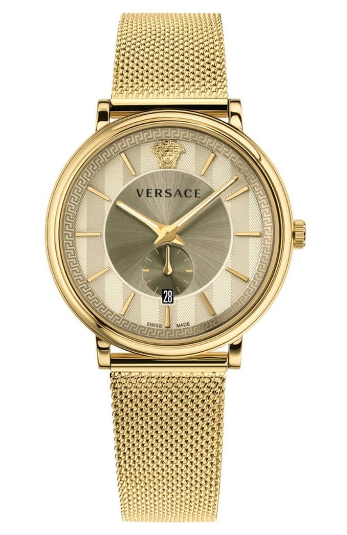 Versace V-Circle Gent VBQ070017 mannen horloge
