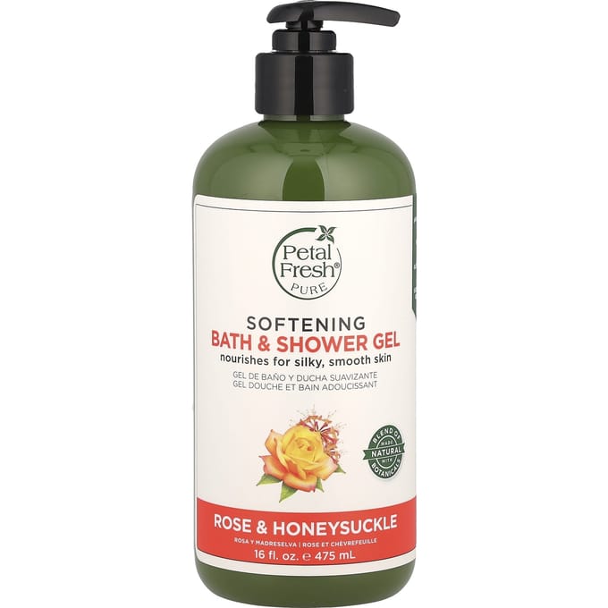Petal Fresh Bath & Shower Gel Rose & Honeysuckle 475 ml