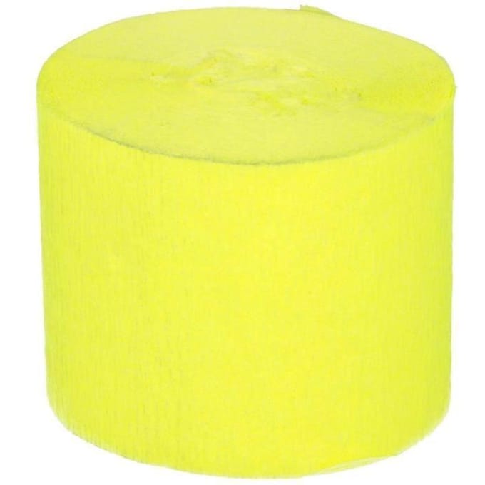 4 rollen fluo crêpepapier 10 m - Artemio